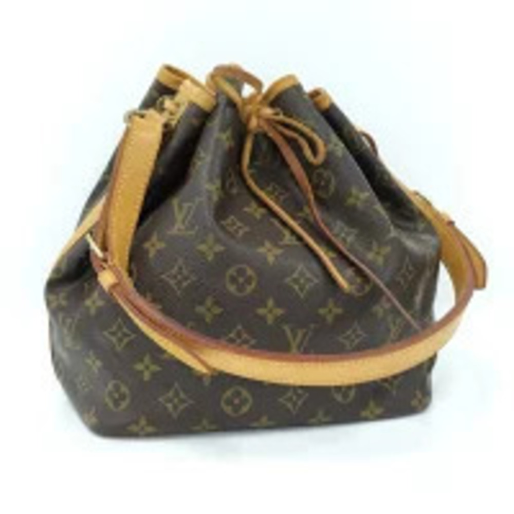 LOUIS VUITTON Noe Shoulder Bag Monogram Brown